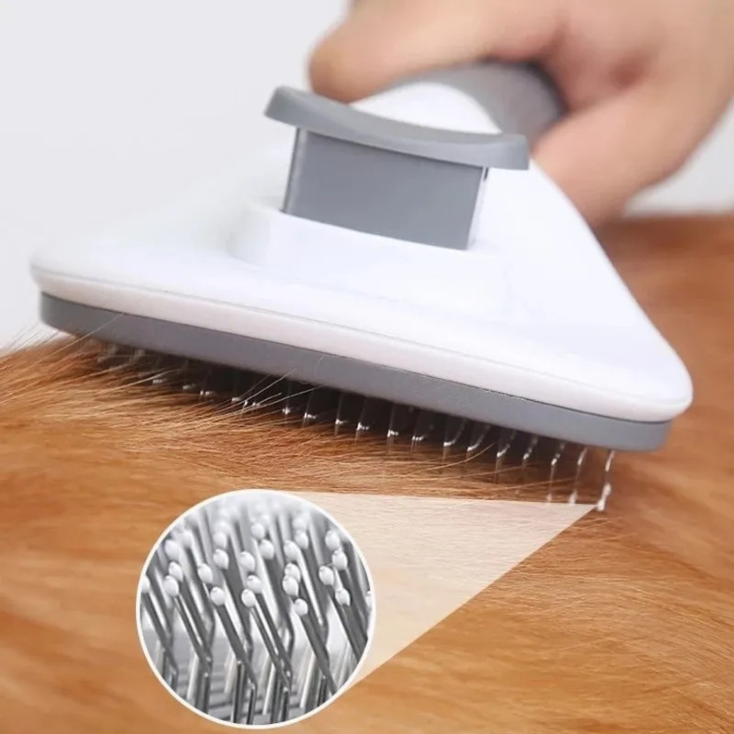 Brosse autonettoyante